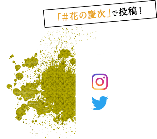「#花の慶次」で投稿！