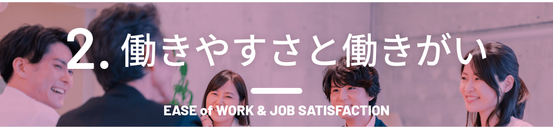 働きやすさと働きがい