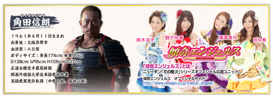 角田信朗プロフィール