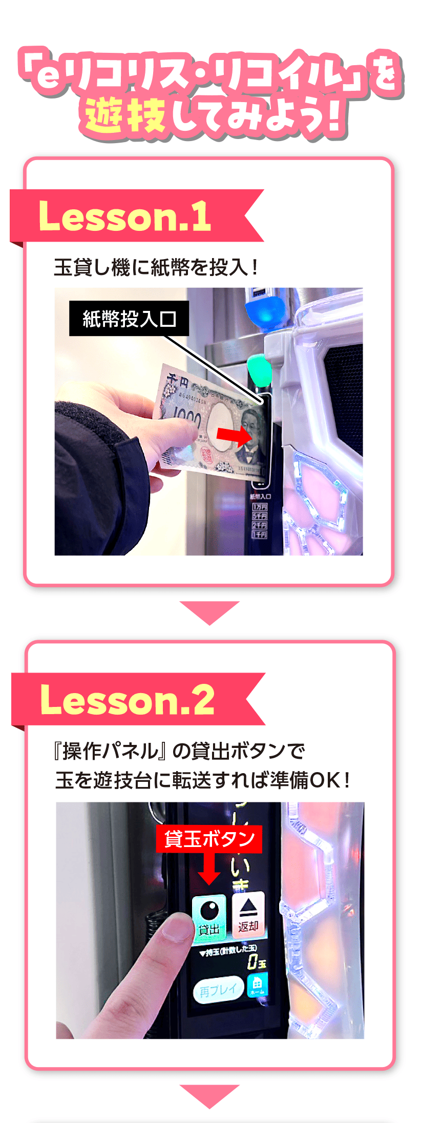 初めてのパチンコ