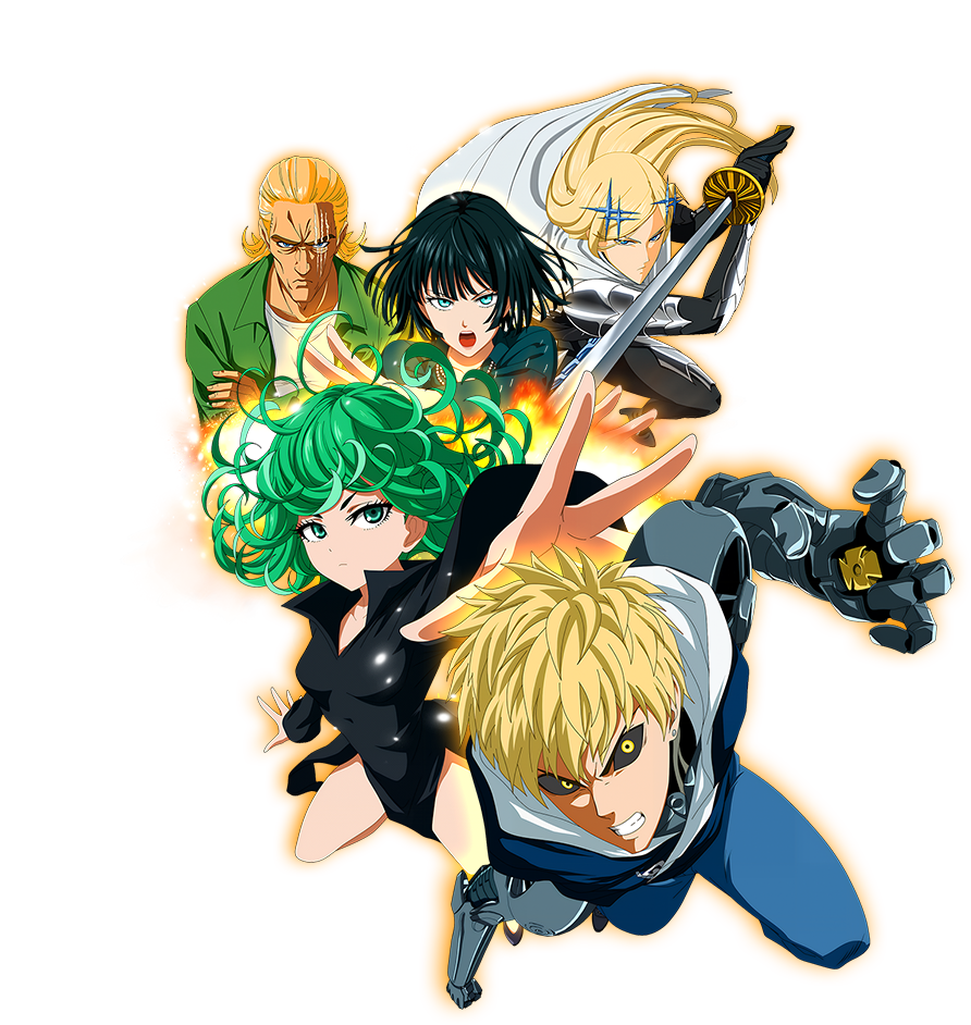 ジェノス 戦慄のタツマキ 地獄のフブキ キング 閃光のフラッシュ